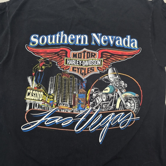 Vintage Harley-Davidson Southern Nevada Las Vegas T-Shirt Medium - Picture 4 of 4